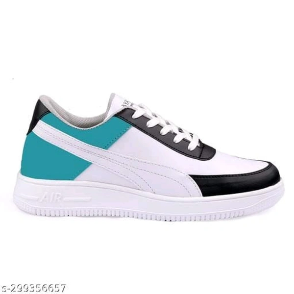 Trendy White Sneakers For Men Casual Shoes Running Shoes - IND-6, FREE DELIVERY