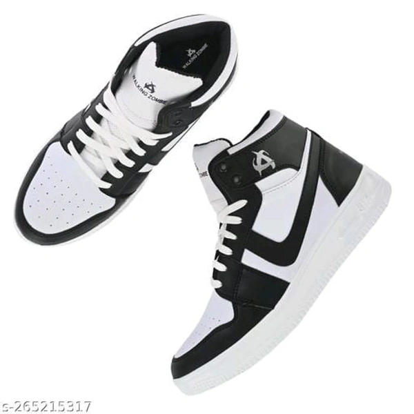 Brand-Flex Force Trendy Solid White Men's Sneakers  - IND-10, FREE DELIVERY