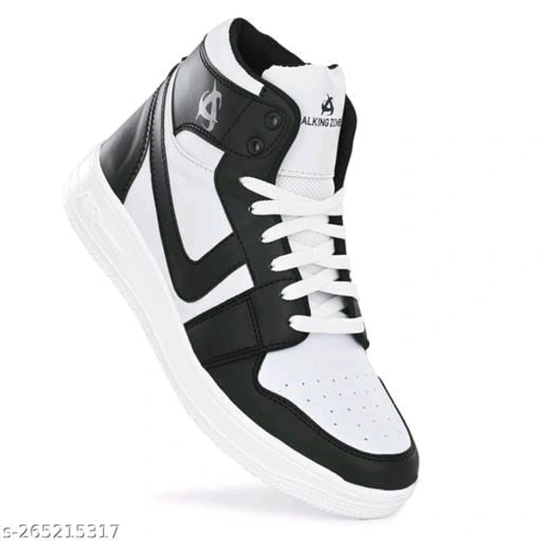 Brand-Flex Force Trendy Solid White Men's Sneakers  - IND-10, FREE DELIVERY