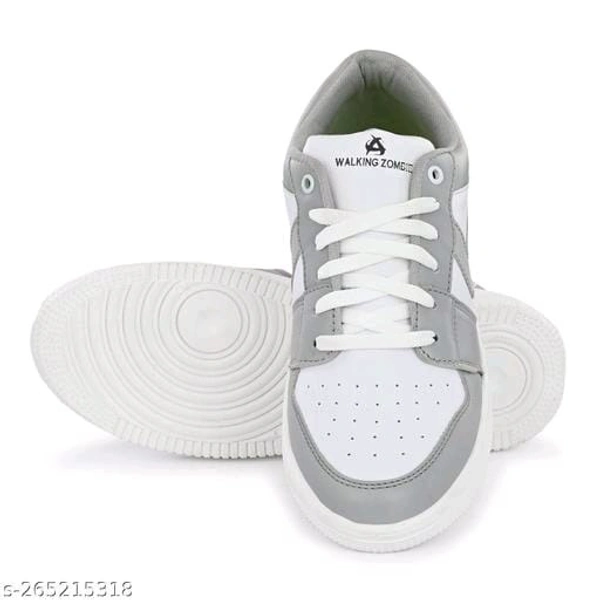 Brand-Flex Force Trendy Solid White Men's Sneakers  - IND-8, FREE DELIVERY