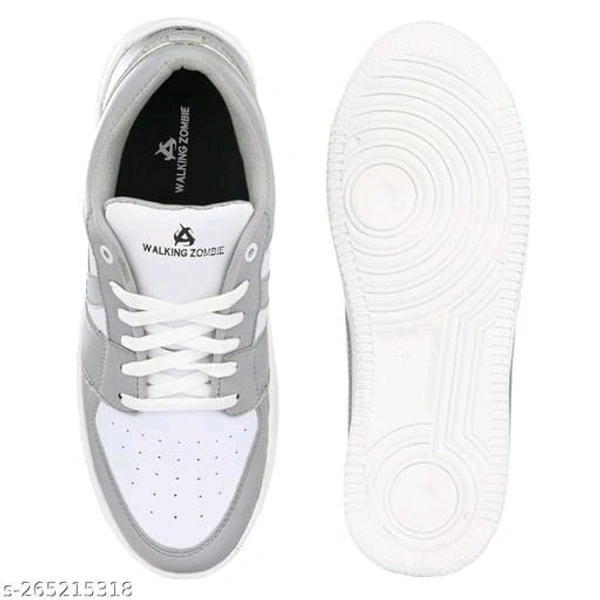 Brand-Flex Force Trendy Solid White Men's Sneakers  - IND-8, FREE DELIVERY
