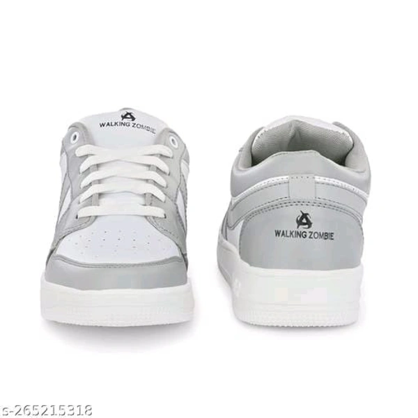 Brand-Flex Force Trendy Solid White Men's Sneakers  - IND-8, FREE DELIVERY