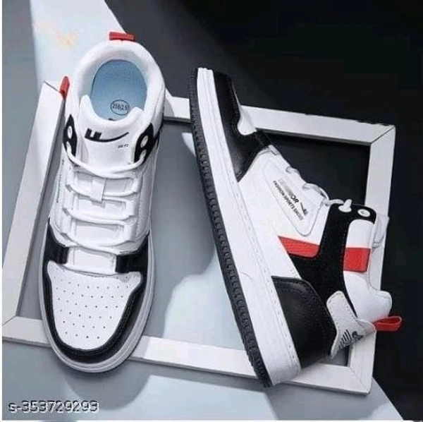 Casuak Sneakers Whie Hight Top Outdoor Shoes For Men - IND-9, FREE DELIVERY
