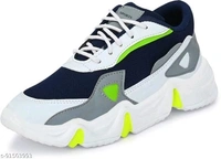 Green Solid Track & Filed Sports Shoes For Men - IND-8, FREE DELIVERY