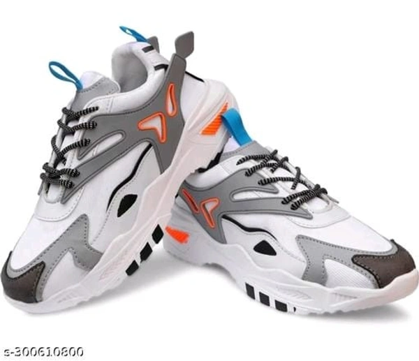 Sports Shoes White  - IND-7, FREE DELIVERY