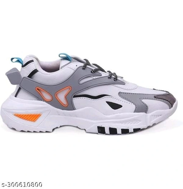 Sports Shoes White  - IND-7, FREE DELIVERY