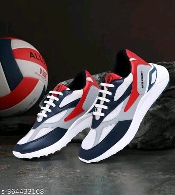 White Multiplecoloured Traning & Gym Shoes - IND-7, FREE DELIVERY