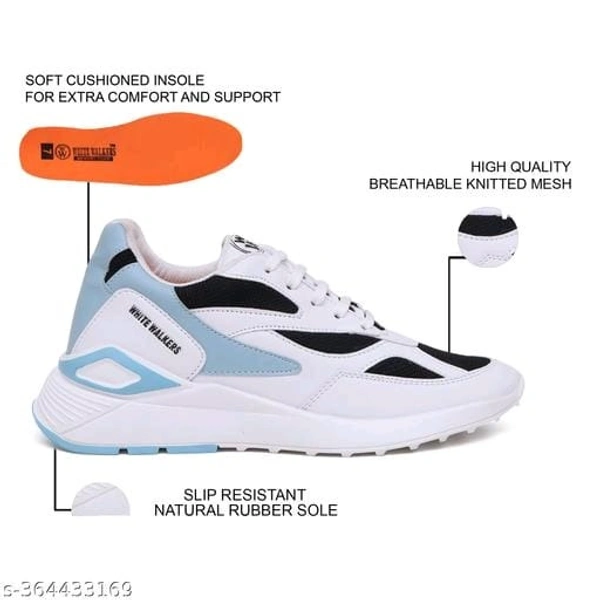 White Walking Multiple tRAINING & Gym Sports Shoes  - IND-8, FREE DELIVERY