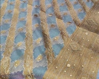 Stone Work Saree - FREE DELIVERY
