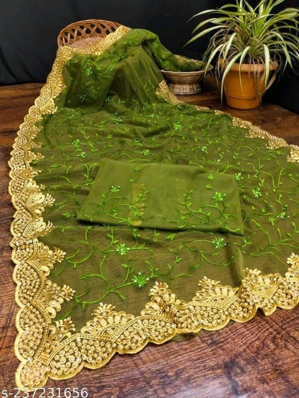 Beautiful Saree For Women Withj Blouse - FREE DELIVERY