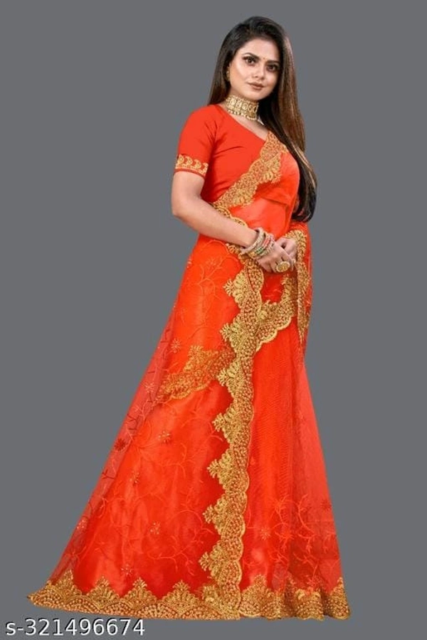 Beautiful Saree For Women With Blouse  - FREE DELIVERY