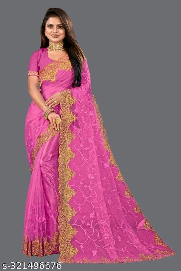 Beautiful Saree For With Blouse - FREE DELIVERY