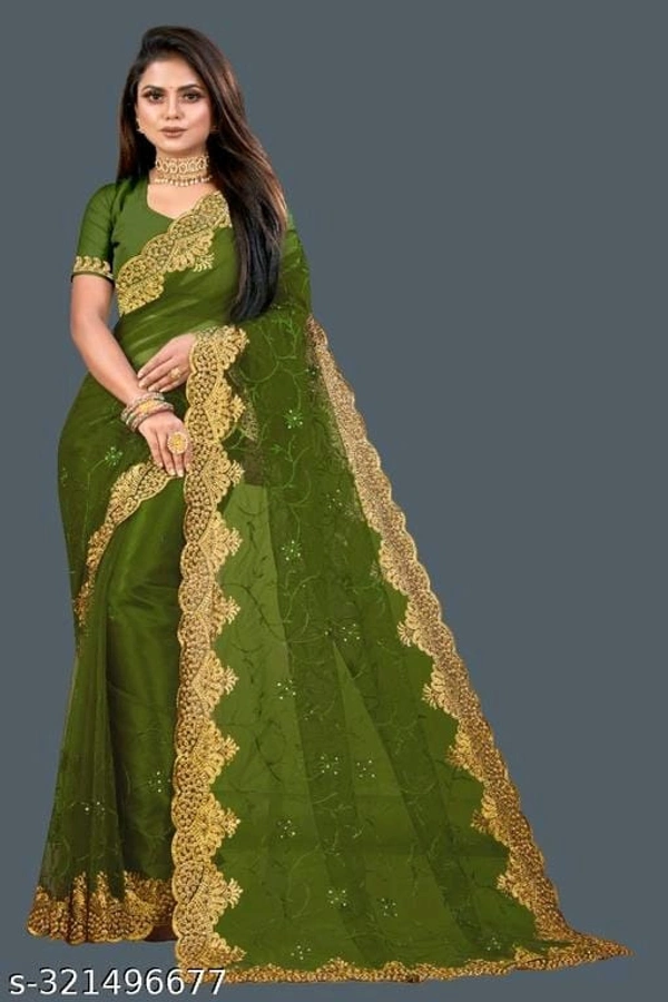 Beautiful Saree For Women With Blouse  - FREE DELIVERY