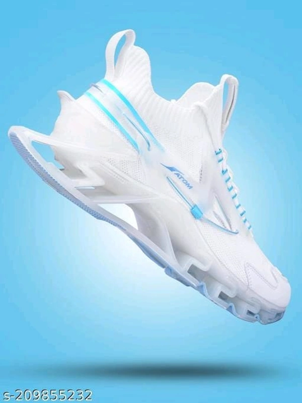 Men White Sneakers  - IND-6, FREE DELIVERY
