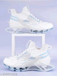Men White Sneakers  - IND-6, FREE DELIVERY