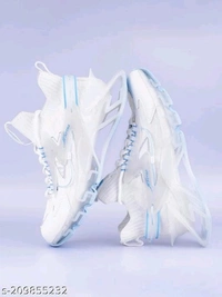 Men White Sneakers  - IND-6, FREE DELIVERY