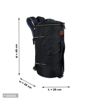Leather World Water-Resistant Polyester Convertible Duffel Bag.... - FREE DELIVERY
