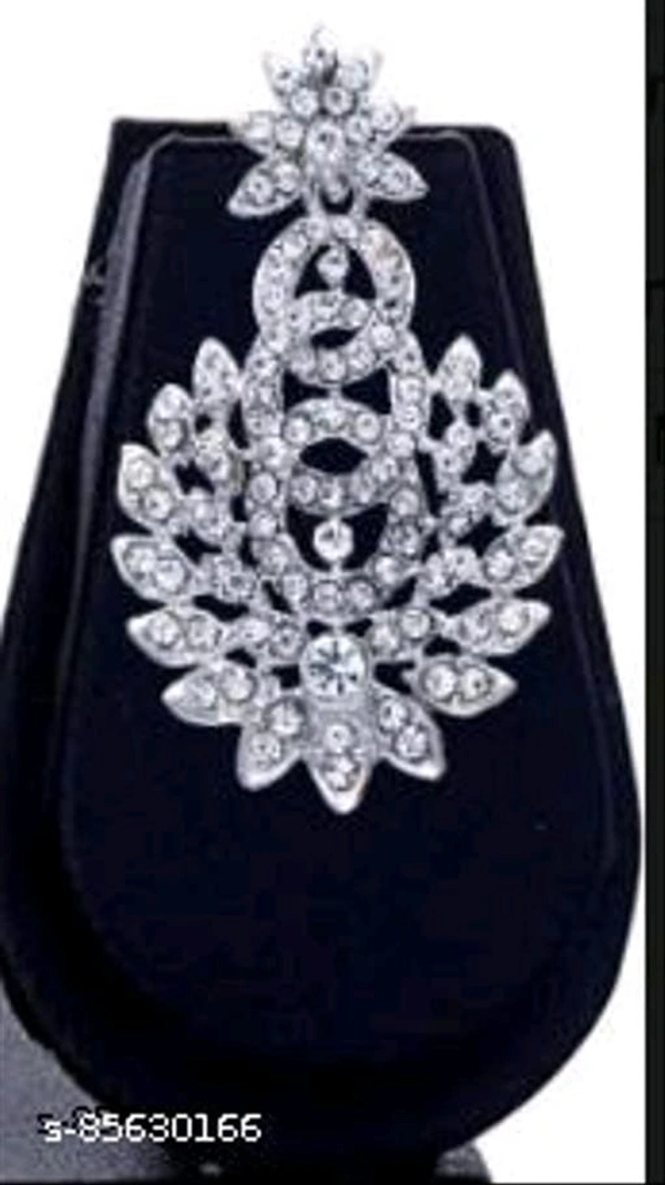Jewellery Set White Diamond - White, FREE DELIVERY