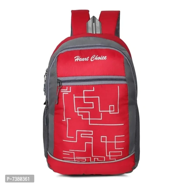 Awesome College School Travel Office Bag - Red, FREE DELIVERY