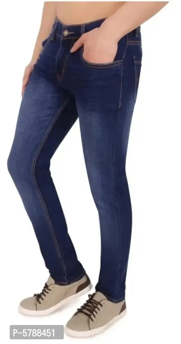 Men's Regular Fit Denim Jeans - 36, FREE DELIVERY