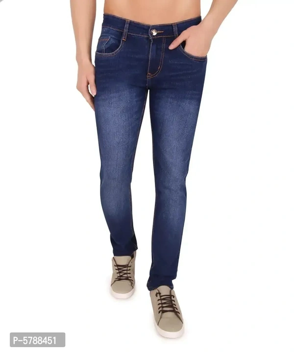 Men's Regular Fit Denim Jeans - 36, FREE DELIVERY