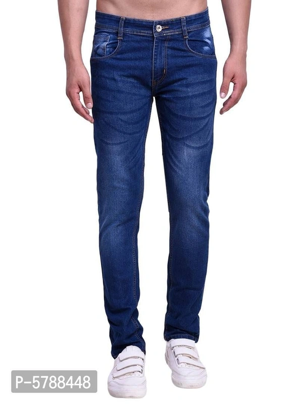 Men's Regular Fit Denim Jeans - 36, FREE DELIVERY