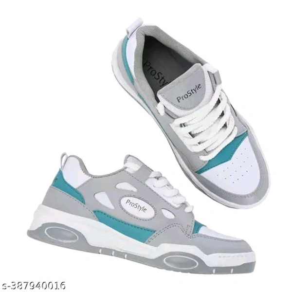 Men Grey Shoes For Men - IND-9, FREE DELIVERY