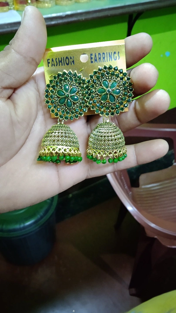 THE INTRICATE SUN JHUMKAS - PREMIUM STATEMENT EARRINGS