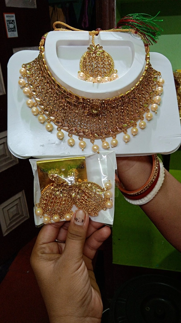Apara Traditional Jewellery Gold Plated Jewellery Set for Women