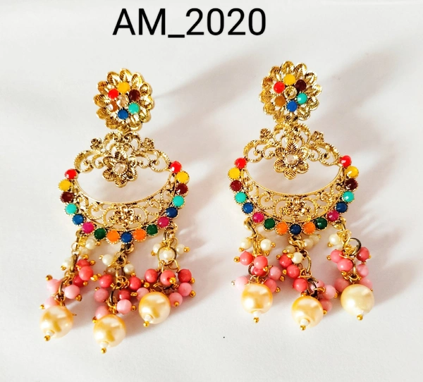 HR COSMETIC Fashion Fa Multicolour Earrings Set - EARRING, Multicolour