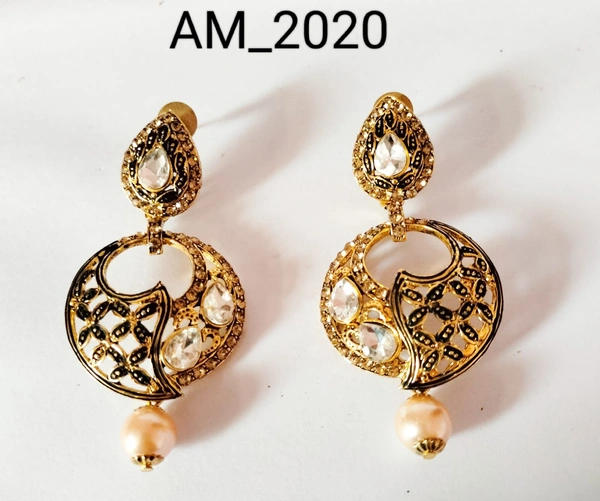 HR COSMETIC FASHION FA EARRING SET WHITE STONE  - EARRING, NO COLOURS