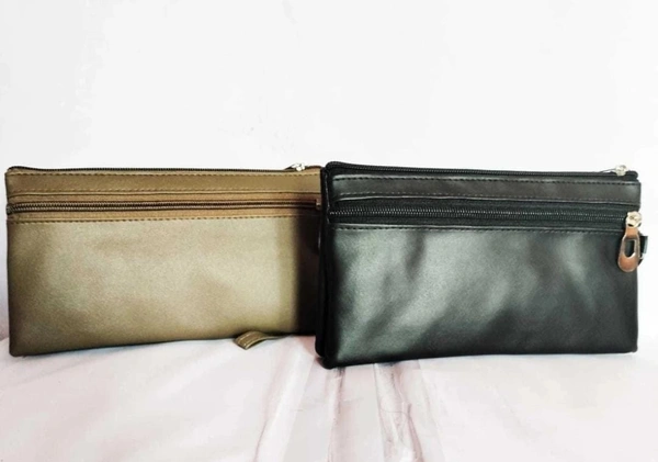HR COSMETIC Women Ethnic Multicolor Artificial Leather Wallet  (3 Card Slots, Pack of 2) - Woman Pocket Wallet, GREEN BLACK
