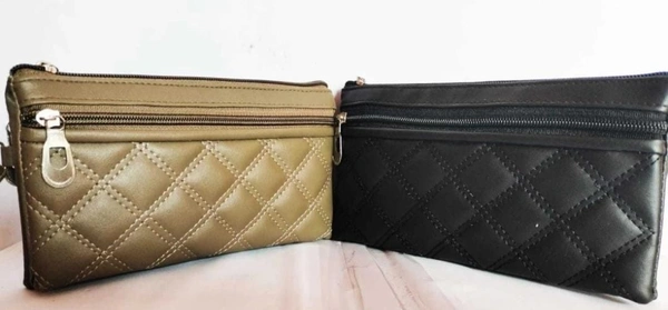 HR COSMETIC Women Ethnic Multicolor Artificial Leather Wallet  (3 Card Slots, Pack of 2) - Woman Pocket Wallet, GREEN BLACK