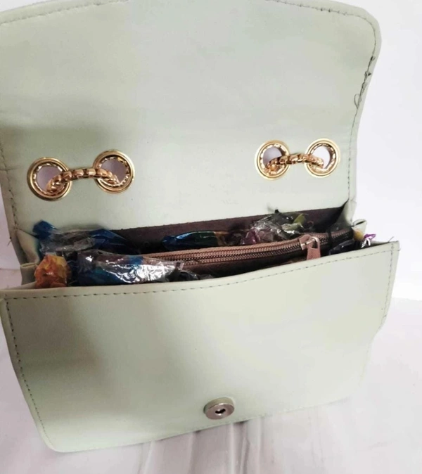 HR COSMETIC Woman Hand And Shoulder Bag (GREEN) - Bags, GREEN
