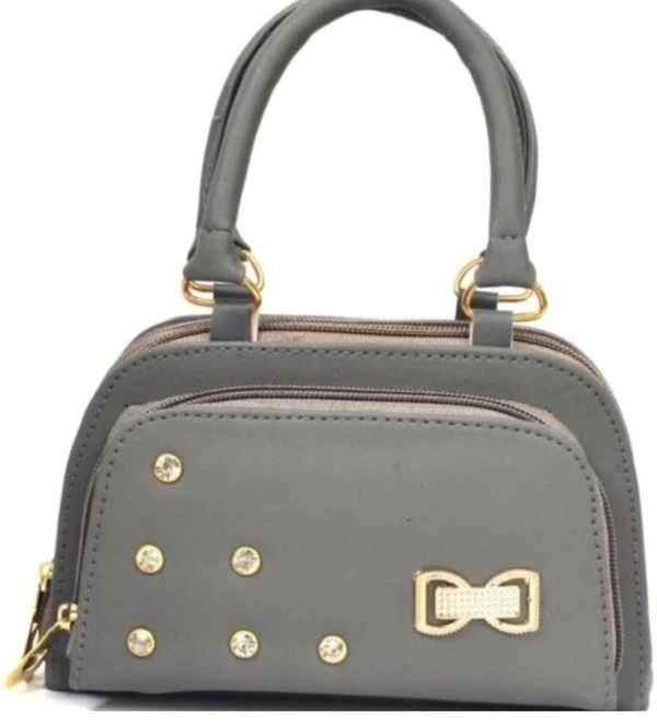 HR COSMETIC Woman Hand Bags (Grey Colours) - Bags, Grey
