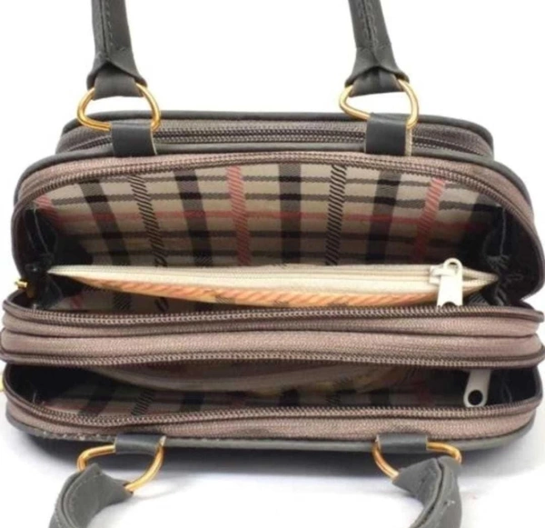 HR COSMETIC Woman Hand Bags (Grey Colours) - Bags, Grey