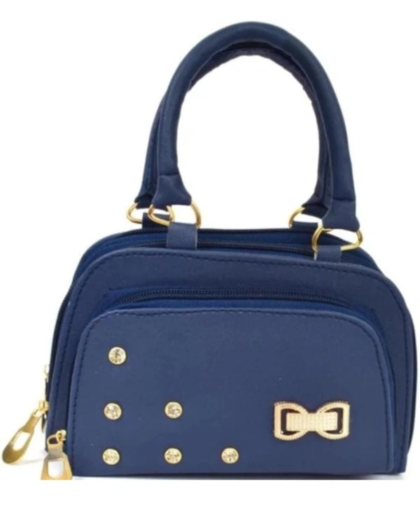 HR COSMETIC Woman Hand Bags Pack Of 1 - Bags, BLUE