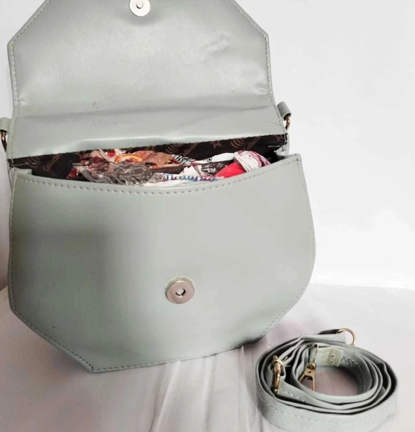 HR COSMETIC Woman Grey Colours Hand And Shoulder Bags Two In One  - Bags, GREY