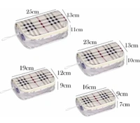 HR COSMETIC Woman Makeup Pouch Vanity Box  (White) - POUCH, WHIE