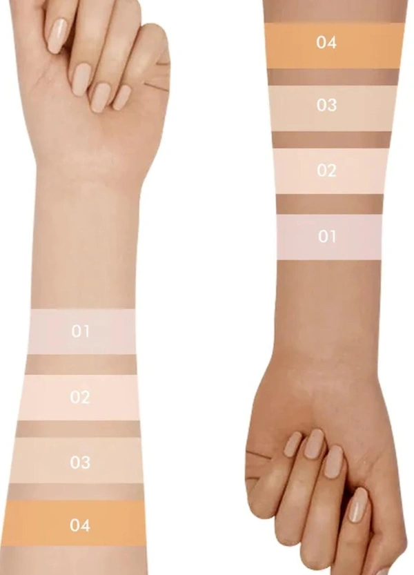 Colors Queen Women BB Cream Foundation Oil Free With (SPF-15) - Free Size, Marron