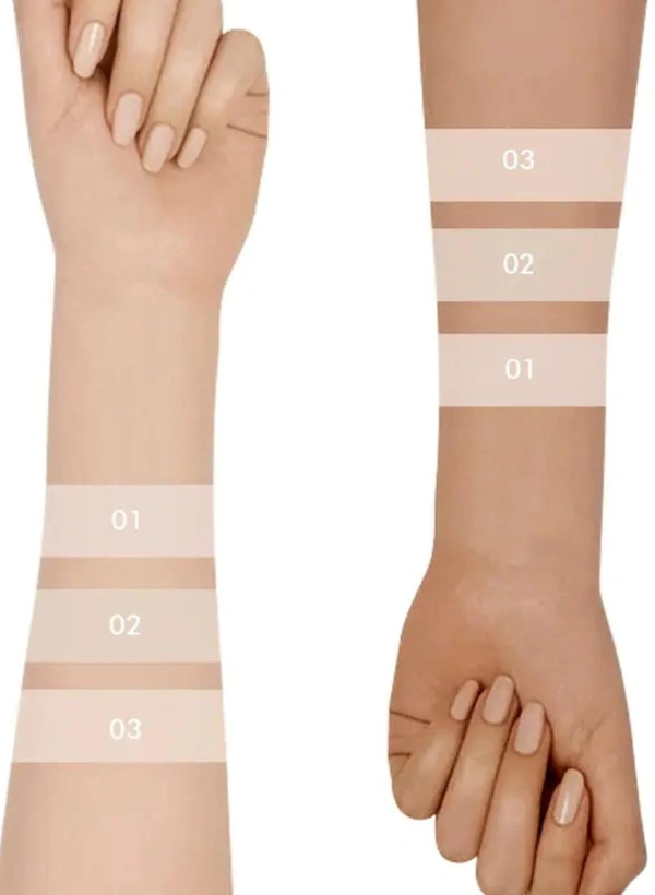 Colors Queen 123 Perfect Foundation 30ml - Free Size, White