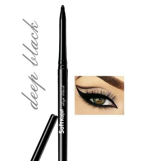 Colors Queen Color Queen 12h Wear Waterproof Soft kajal - Kajal, Black