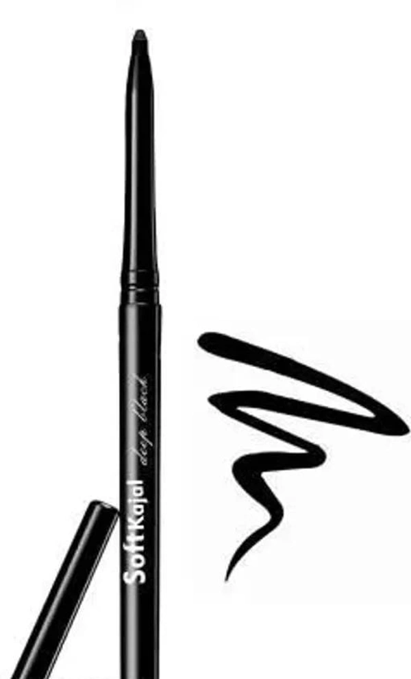 Colors Queen Color Queen 12h Wear Waterproof Soft kajal - Kajal, Black