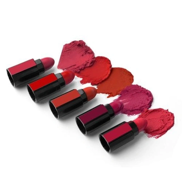 HUDA BEAUTY 5 Steps 5 Matte Finish 5 in 1 Lipstick 7.5gm - Lipstick, Multicolors