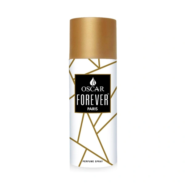 OSCAR Forever White Long Lasting, Premium and Skin Friendly Deodrant Spray Perfume For Unisex, 150 ML - DEODORANT, WHITE