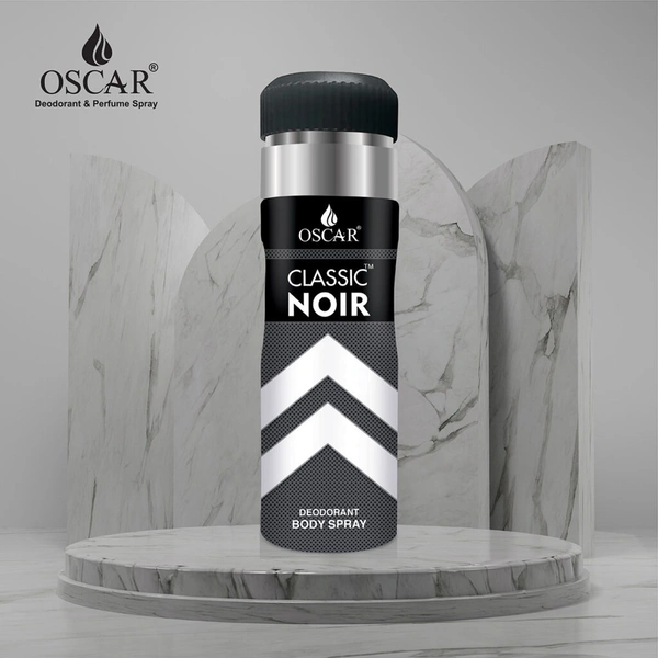 OSCAR CLASSIC NOIR DEODORANT 200ML - DEODORANT, WHITE BLACK
