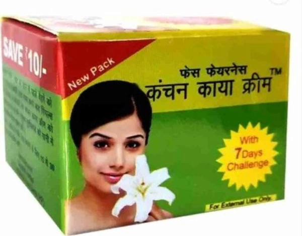 HR COSMETIC Kanchan Kaya Face fairness cream 15gm for blemish control and acne spots. - FACE CREAM, CREAM