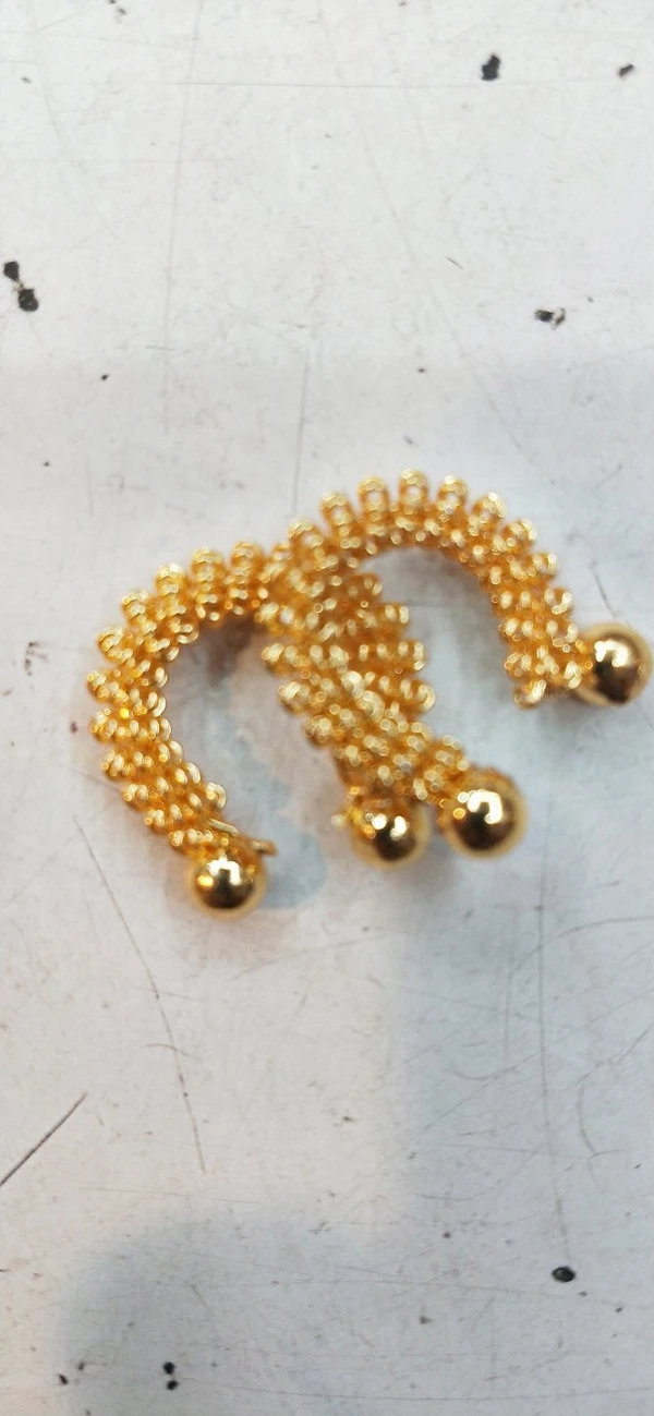 Rajazariwala पायल/कड़ा (Payal /Kada) - Pirate Gold, XS