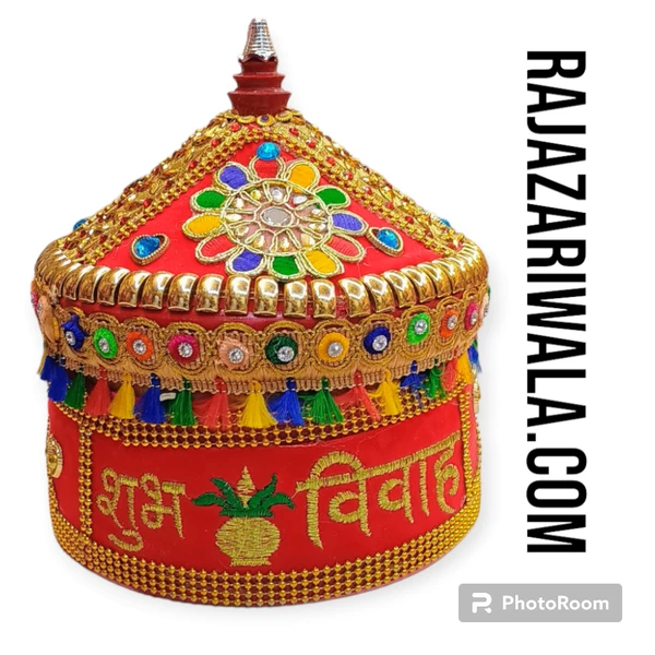 Rajazariwala  बिहारी सिंधोरा ( Bihari Sindhora)  - Red, Medium