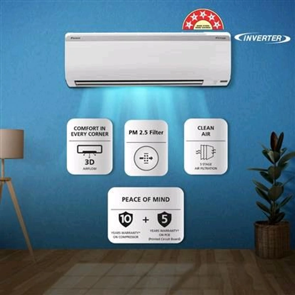 Daikin 1.5 Ton 5 ⭐ Inverter 